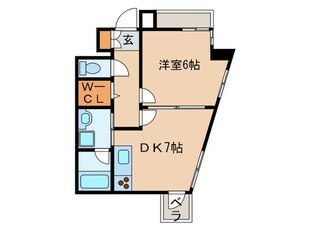 ハイリスベーネ池下の物件間取画像